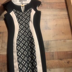 Black and White Dress